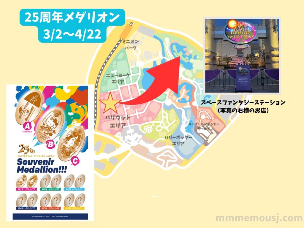 25周年メダリオン