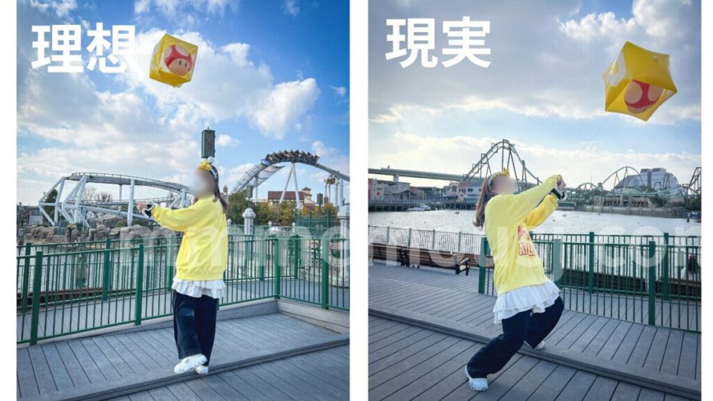USJ 風船 理想と現実